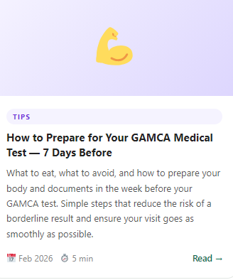 How to Prepare for GAMCA Medical Test 2026: Full Guide